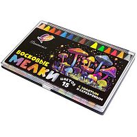 Мелки восковые 15цв. ЛУЧ "Фантазия" 30С 1930-08 масляные,круглые