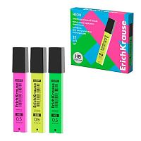 Грифель 0,5мм (15шт) EK Neon 63597 HB,асс.