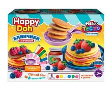 Набор д/лепки HAPPY DOH "Блинчики с начинками" (3+) PDSET-124770 с формочками