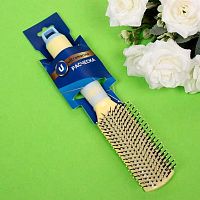 Расчёска массажная продувная "Marlene-лимонный пирог" 452-2242