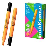 Маркер текст. EK Visioline V-17 light Neon 63559 оранжевый,скош.,0,6-3,0мм