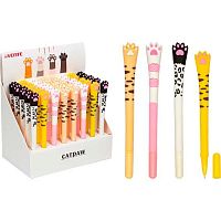 Ручка гелевая deVENTE "У меня лапки" 5051634 синяя,0,5мм,подар.,с декор.эл.,асс.