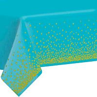 Скатерть "Руби голубая" 137*183см,ПВХ 904-0301