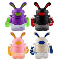 Уценка Бутылка пластик. 800мл КОКОС "Rabbit" 253548 асс.(брак упаковки)