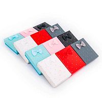 Коробка Микрос прямоуг. "Точечка" ассорти ч51972 (9*7*2,5см)