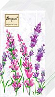 Салфетка бум. Bouquet Original de Luxe "Скатерть с лавандой" 25558 (20шт),2-х сл.,33*33см