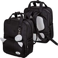 Рюкзак подростковый deVENTE "Fluffy Ears. Rabbit" 7033444 эргоном.спинка,39*32*14см