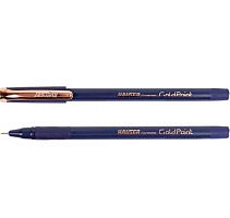 Ручка шар. HAUSER "Gold Point" H6403 синяя,0,7мм