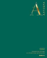 Тетрадь предм. 48л. ХАТ "Яркая палитра-Алгебра" 35989 софт-тач,3D фольга,справ.инф. (клетка)
