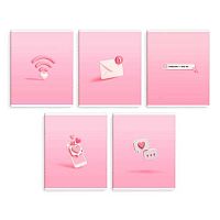 Тетрадь 48л. (клетка) ФЕНИКС "Месседж" 70933 выб.уф-лак,мел.карт.,асс.