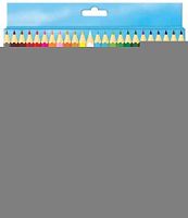 Карандаши 24цв. Creativiki КЦ24КР шестигр., дерев.