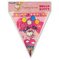 Гирлянда-вымпел "Hello Kitty" 360см 1505-0518