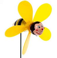 Фигура ветрячок д/отпугивания птиц "Пчёлка" 731-598 8*12*60см 