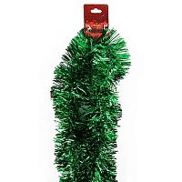 Мишура 2м 8см ЛЬДИНКА зелёная 212480