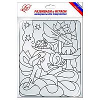 Витраж-брелок пластик. ЛУЧ 22С 1405-08 "Эльфы"