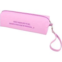 Пенал-косметичка deVENTE 215*80*50 "Если у меня чего-то нет, значит..." 7029624 (75предм.) сиренев.