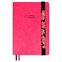 Ежедневник н/д А5 120л. ESCALADA кож.зам. "Сариф малиновый" 67243