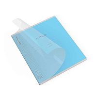 Тетрадь 12л. (клетка) EK пластик.обл. "Классика CoverPrо fizzy голубая" 65682