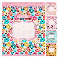 Тетрадь 12л. (клетка) ПЗБФ "Пироженка" 017513 уф выб.