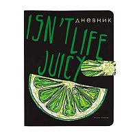 Дневник 1-11кл. BV интегр.обл. "Juicy life. Лайм" 10-158/41 кож.зам.,беж.бум.,магн.хлястик