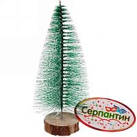 Сувенир НГ "Ёлка. Сказочное сияние" 15см,зелёная 848-200