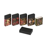 Ластик BV "Flora. Black night" 42-0093 чёрный,синт.каучук,супермягкий