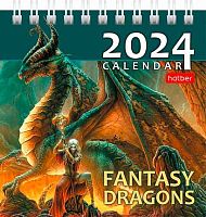 Календарь-домик настол. 2024г. ХАТ Квадрат "Год Дракона" 29031 спираль