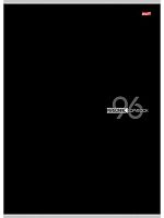 Тетрадь 96л. (клетка) А4 Проф-Пресс Profit "Минимализм в чёрном-6" 96-9005 цв.мел.обл.