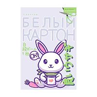 Картон белый А4  7л. BV "Kawaii" 11-407-323 в папке