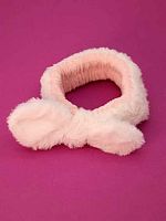 Повязка на голову АЛЕФ GIRLY "Бант розовый" 116006