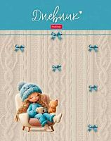 Дневник 1-11кл. ХАТ тв.обл. "Sweet time" 35713 лам.софт-тач,тисн.