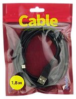 Кабель Perfeo USB 2.0 А-вилка - micro USB вилка 1.8м