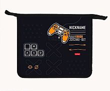 Папка д/тетрадей А5 ХАТ "404: Домашка не найдена" 01030 1отд.,пласт.,на молн.