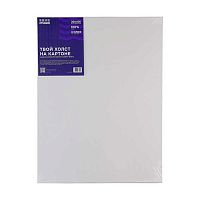 Холст грунт. на картоне 30*40см СТИХИЯ ST06011 хлоп.100%,280г/м2,сред.зерн.