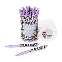 Карандаш авт. 0,7мм BV Flora "Ирисы" 21-0076/13 HB,с ласт.