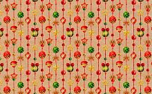 Бумага упак. 100*70 Микрос НГ "Гирлянда" Ч47936_1 (1лист в рулоне),глянц.,80гр/м2