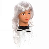 Парик карнавал. "Чаровница" 772-047 пепельный,локоны 60см