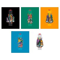 Тетрадь 24л. (клетка) ХАТ "Кеды" мел.карт.,выб.лак,асс.