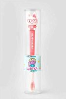 Зубная щётка для взрослых АЛЕФ iLikeGift "Мечтательный зайка" K311E-168-07B розовая,21см