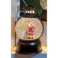 Фигура светодиодная ЛЬДИНКА "Светильник Шар" 217804 пластик.,21см