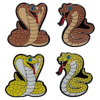 Магнит Символ Года 2025 REMECO "Змея" 806049 дерев.,6*0,3*6,5см,асс.2в.