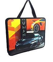 Папка пластик,с ручками А4 ПЧЕЛКА ПМ-А4-26 "Sport car" д/тетрадей