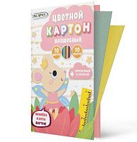 Картон цв. 200*280мм 10л.10цв. ЭКСМО "Царевна-мышка" ВКЦ1010737 волшебный