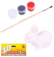 Набор д/творчества ПРЕСТИЖ Раскрась-ка "Символ Года 2023. Кролик"