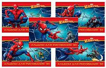 Альбом для рис.30л. ХАТ "Человек- паук ( Marvel)" на скобе