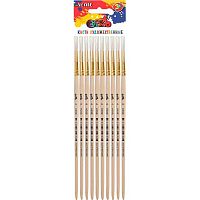 Кисть коза № 4 круглая deVENTE "Cosmo"8073316 деревянная ручка