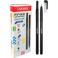 Ручка масл. шар. deVENTE "EasyLine" 5073627 чёрная,0,5мм,чёрн.корп.,рифл.грип