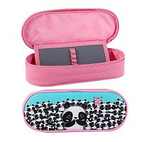 Пенал-косметичка КОКОС 210*90*50 "Панда" ПМК 24-20/240265 ткань,1отд.откид.планка