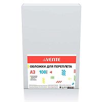 Обложка д/брош. пластик deVENTE А3 200мкм, прозр.,100л 4121500