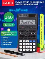 Калькулятор науч. 10+2разр. deVENTE DS-1 4031415 серо-синий,д/ОГЭ,ЕГЭ,85*155*25мм